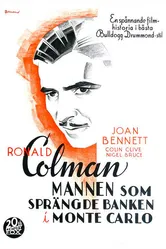 Человек, который сорвал банк в Монте-Карло 1935 постер