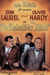 Думают ли детективы? 1927 постер