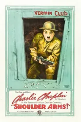На плечо! 1918 постер