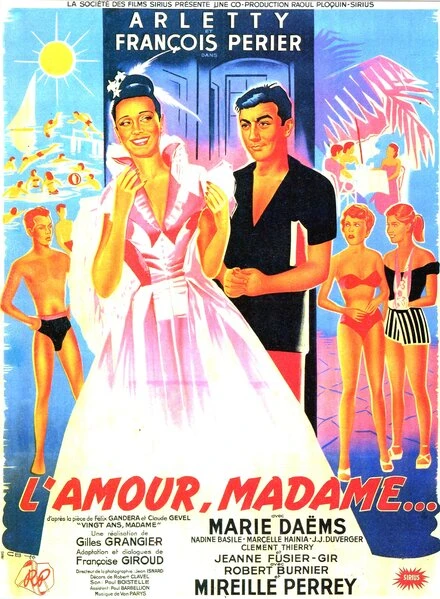 Постер Любовь, мадам 1952