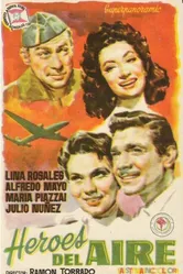 Héroes del aire постер