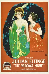The Widow's Might 1918 постер