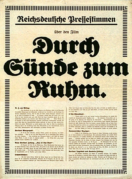 Постер Der Demütige und die Tänzerin