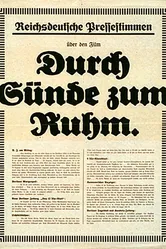 Der Demütige und die Tänzerin постер