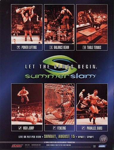 Постер WWE Летний бросок 2004