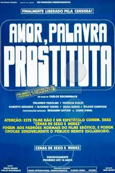 Любовь, слово проститутки 1982 постер