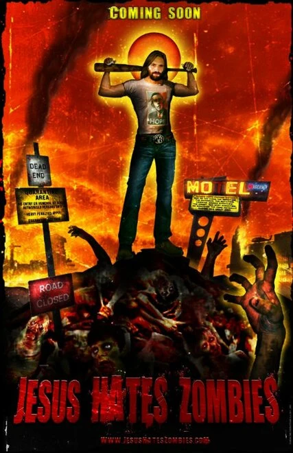 Постер Jesus Hates Zombies