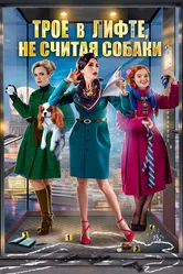 Трое в лифте, не считая собаки 2017 постер