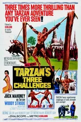 Три испытания Тарзана 1963 постер