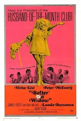 Лучше вдова 1968 постер