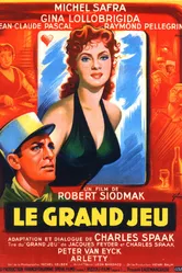 Большая игра 1954 постер