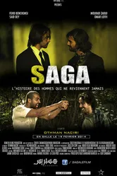 Saga, l'histoire des hommes qui ne reviennent jamais постер