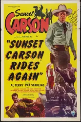 Sunset Carson Rides Again постер
