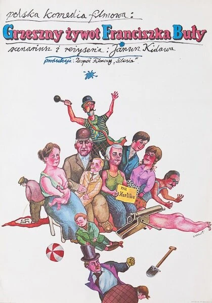 Постер Грешное житие Франтишека Булы 1980