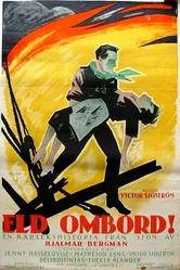 Огонь на борту 1923 постер