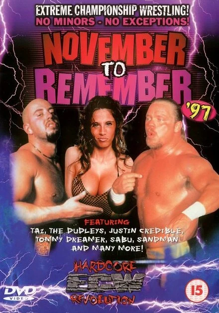 Постер ECW Ноябрь, чтоб запомнить 1997