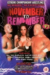ECW Ноябрь, чтоб запомнить 1997 постер