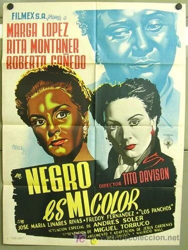 Постер Negro es mi color