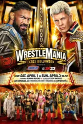 WrestleMania 39 постер
