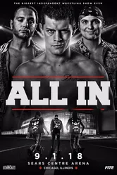 All In 2018 постер