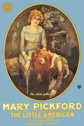 Маленькая американка 1917 постер