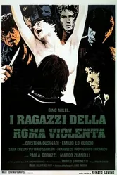 Дети с жестоких улиц Рима 1976 постер