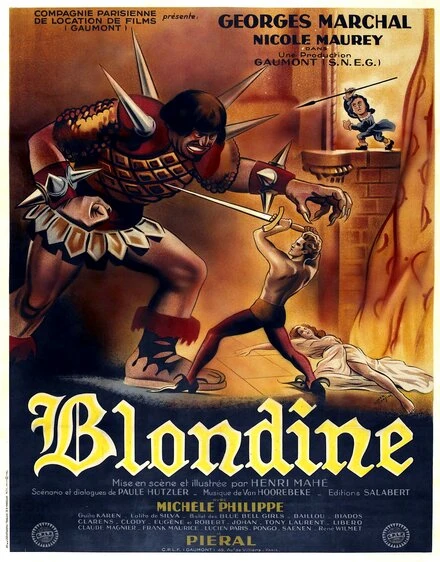 Постер Блондина 1945