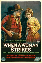 When a Woman Strikes постер