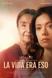 La vida era eso постер