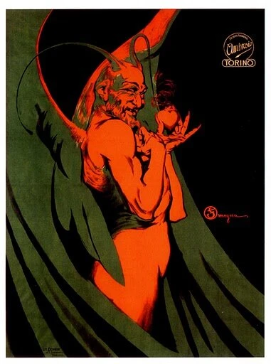 Постер Сатана 1919