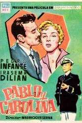 Пабло и Каролина 1957 постер