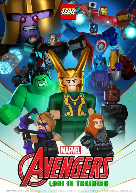 Постер LEGO Marvel Avengers: Loki in Training