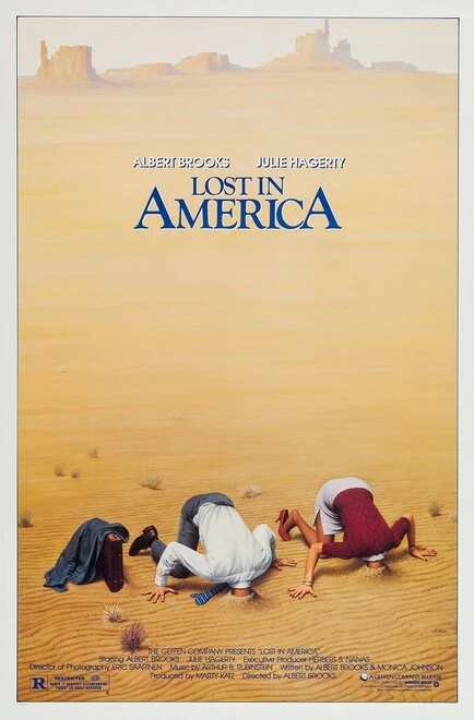 Постер Потерянные в Америке 1985