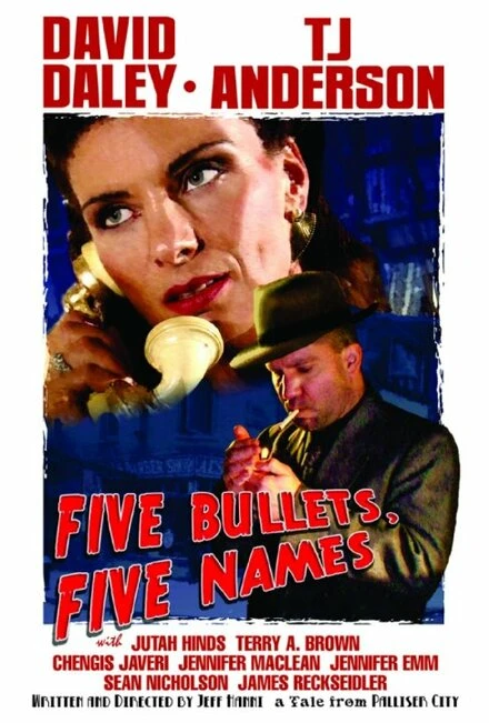 Постер Five Bullets, Five Names