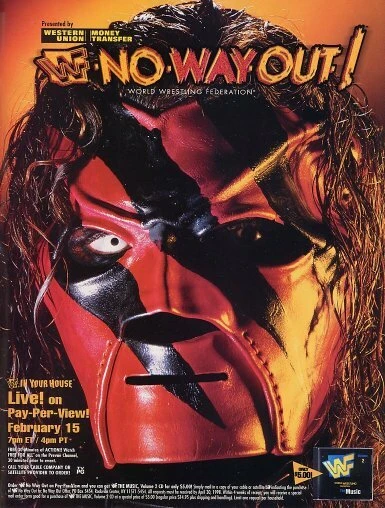 Постер WWF Выхода нет 1998