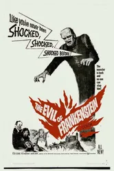 Грех Франкенштейна 1964 постер