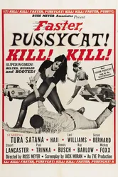 Быстрее, кошечка! Убей, убей! 1965 постер