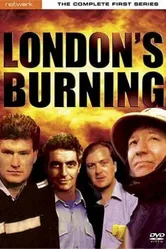 Лондон горит 1988 постер