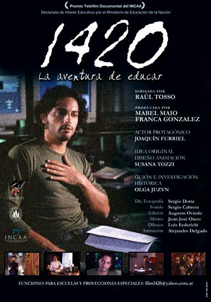 Постер 1420, la aventura de educar