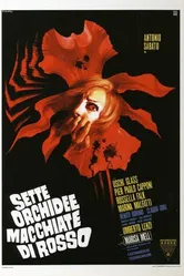 Семь окровавленных орхидей 1972 постер
