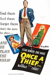 Once a Thief 1950 постер