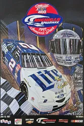 1997 Miller 400 постер
