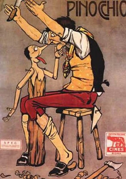 Постер Пиноккио 1911