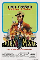 Чёрный цезарь 1973 постер