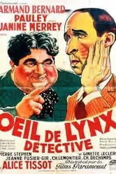 Oeil de lynx, détective постер