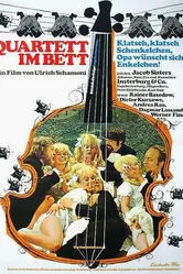 Квартет в постели 1968 постер