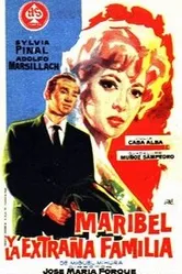 Марибель и странная семья 1960 постер