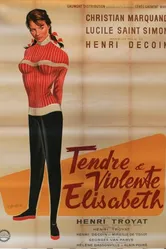 Tendre et violente Elisabeth постер