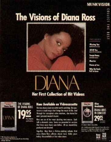 Постер The Visions of Diana Ross