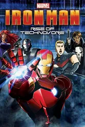 Железный Человек: Восстание Техновора 2013 постер